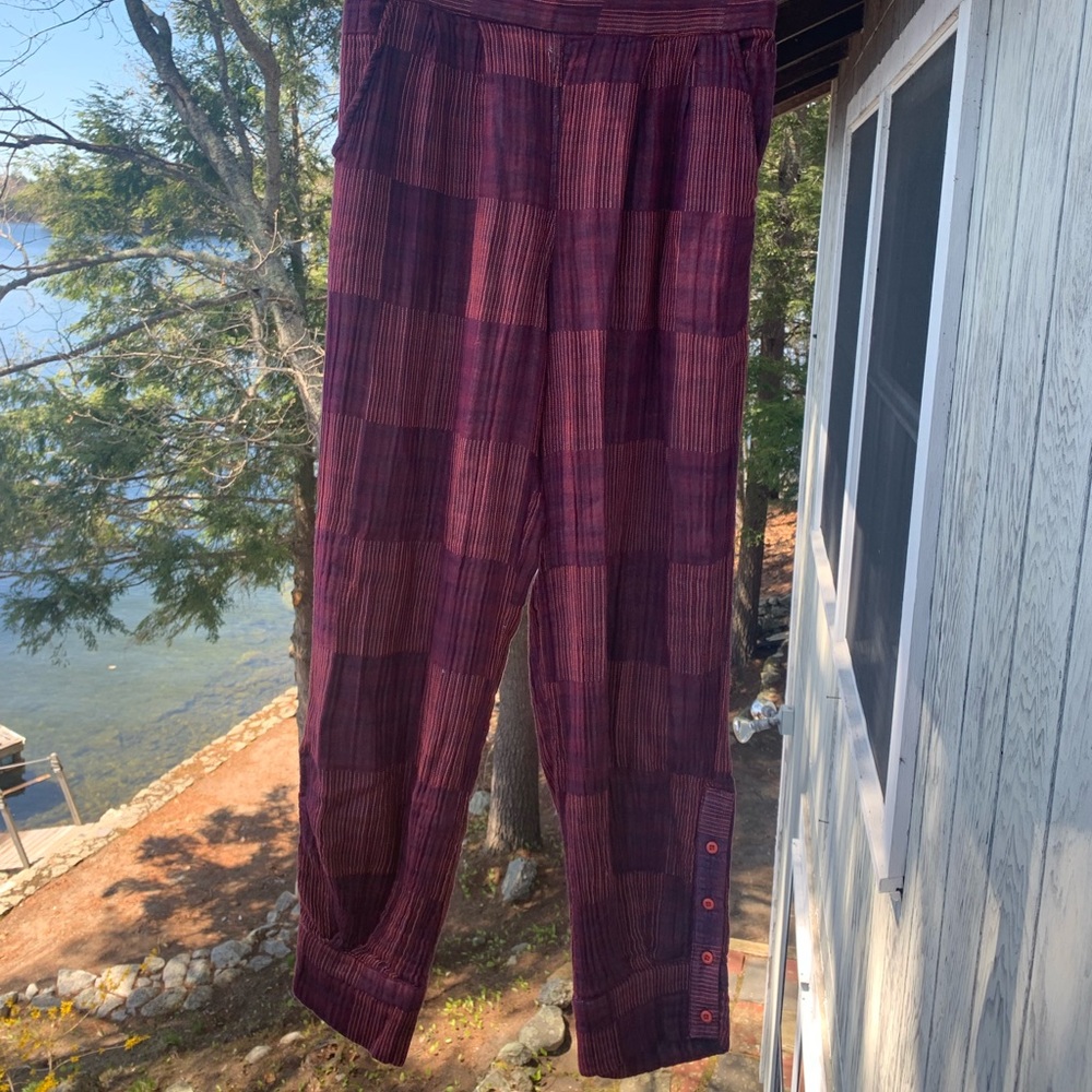 Ace & Jig Pants Cabernet M